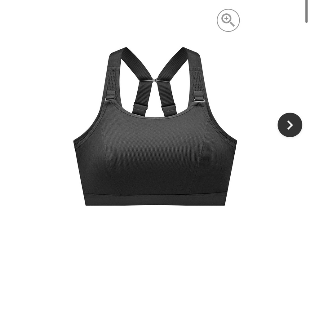 Women's Black Wireless Sports Bra